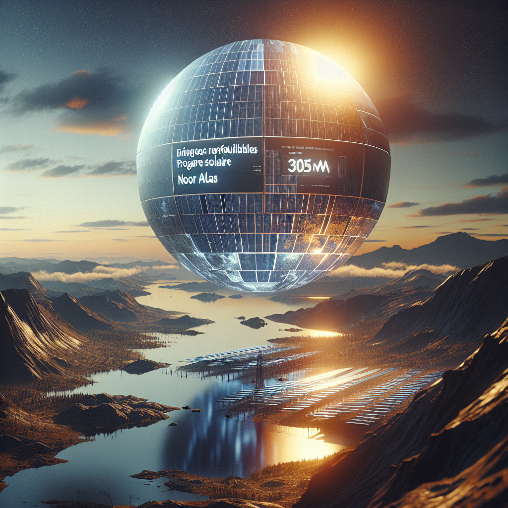 Énergies renouvelables : lancement du programme solaire Noor Atlas de 305 MW