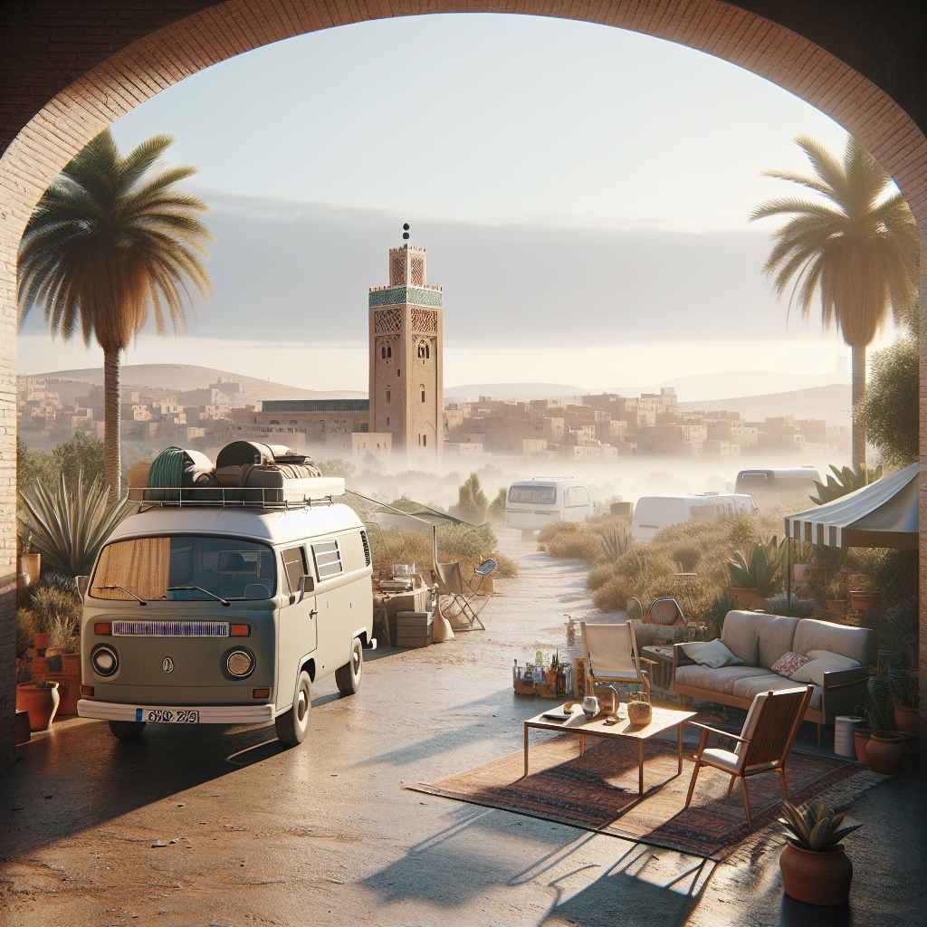 Vanlife au Maroc : Les meilleures apps pour trouver des spots de campement sécurisés