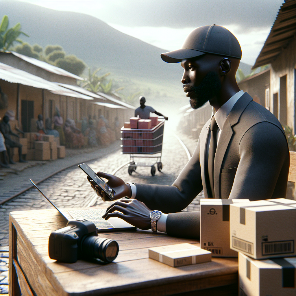 Eric Bemba facilite le shopping et la livraison en ligne en RDC