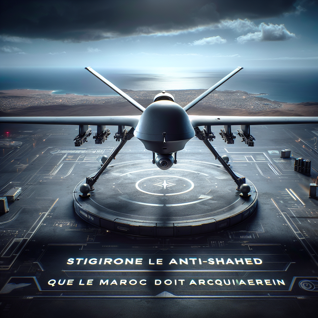 Sting le drone anti-Shahed que le Maroc doit acquérir