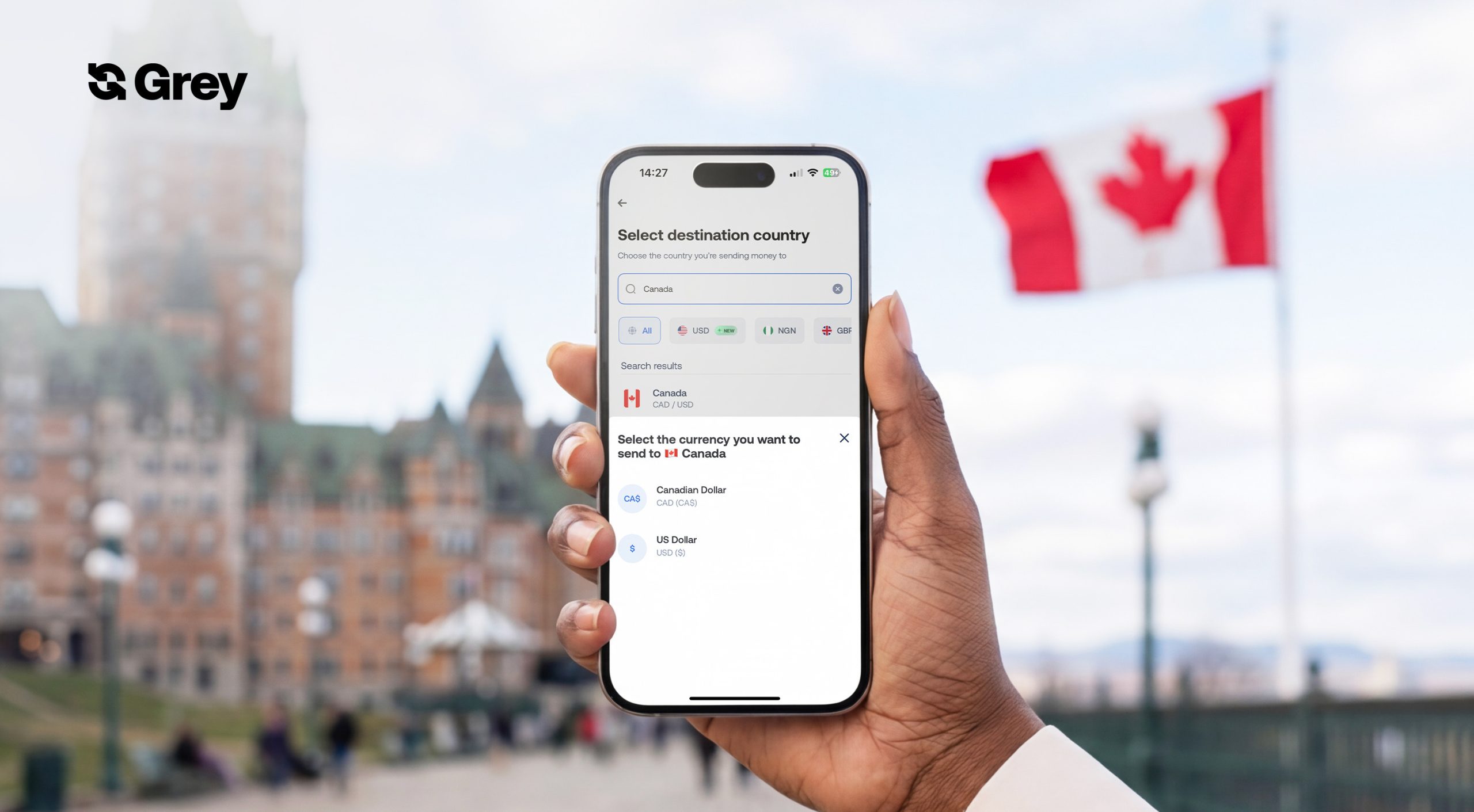 La fintech Grey soutenue par YC devient prestataire de services de paiement au Canada