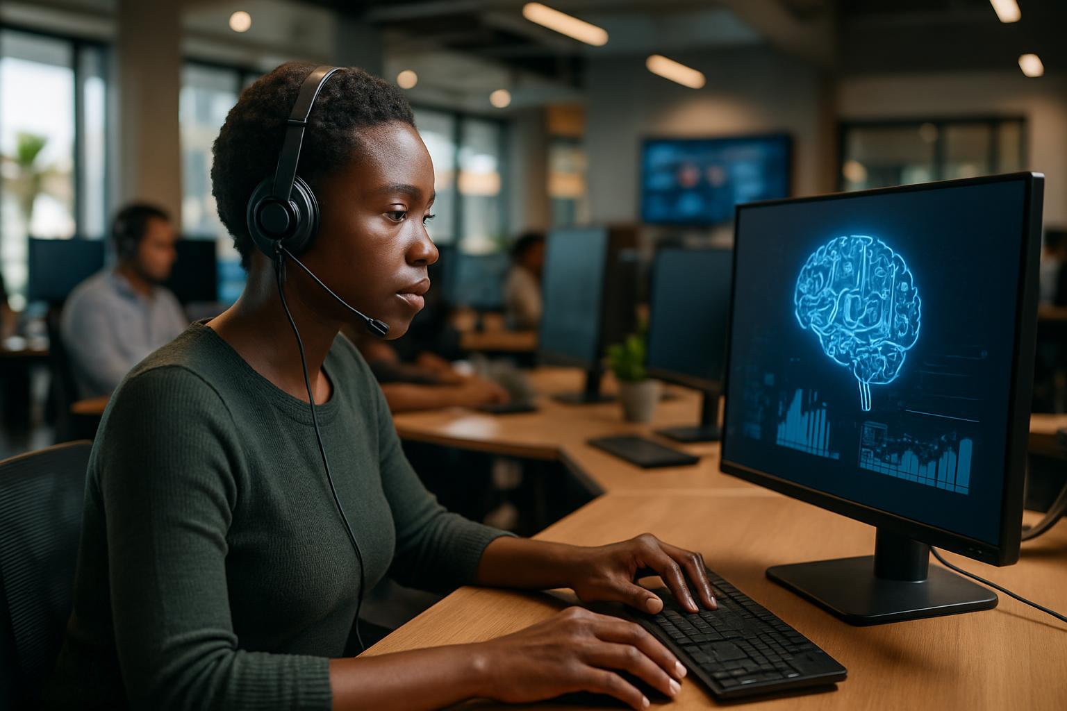 Comment l'IA aide les call centers marocains à améliorer leur performance - TechSocietyMedia