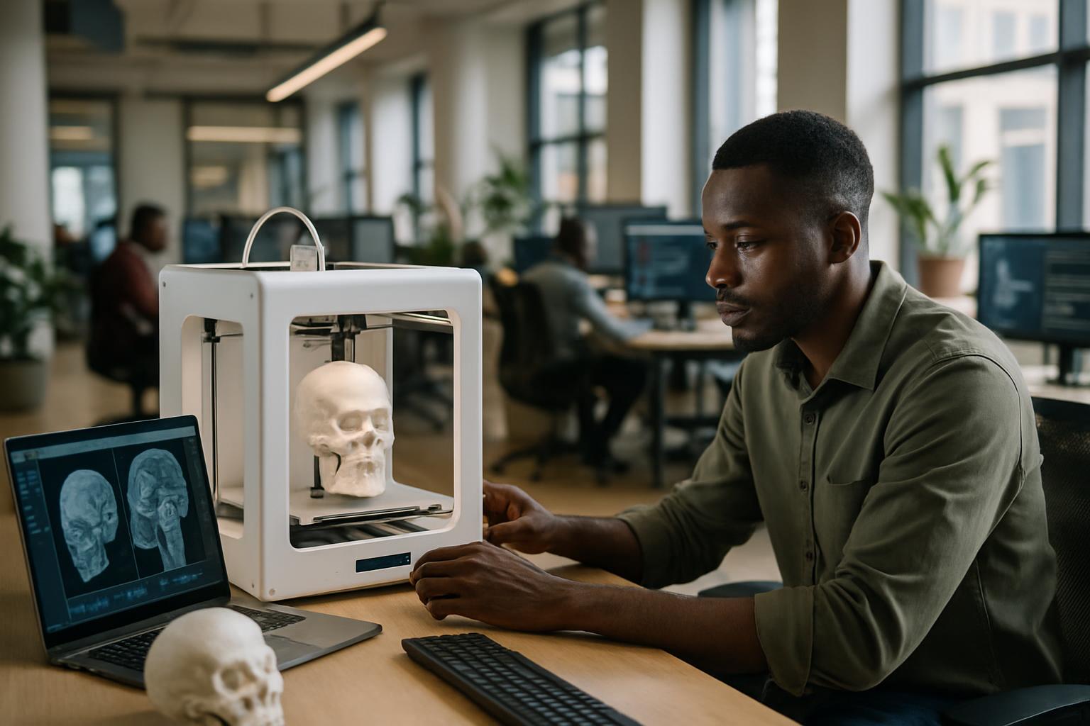 L'impression biomédicale en Afrique : entre espoir et réalité - TechSocietyMedia