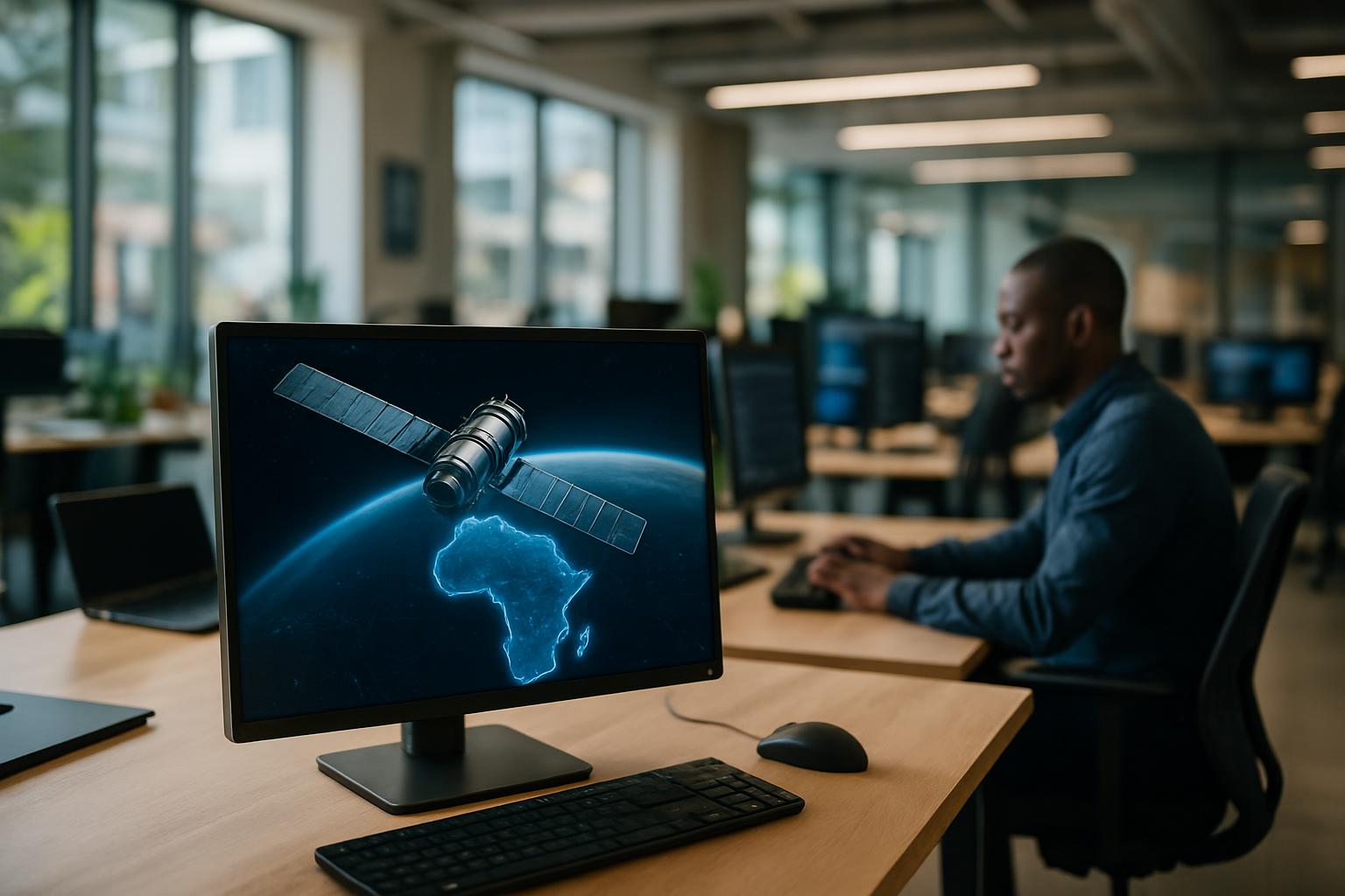 Space tech africaine : satellites, données et souveraineté numérique - TechSocietyMedia