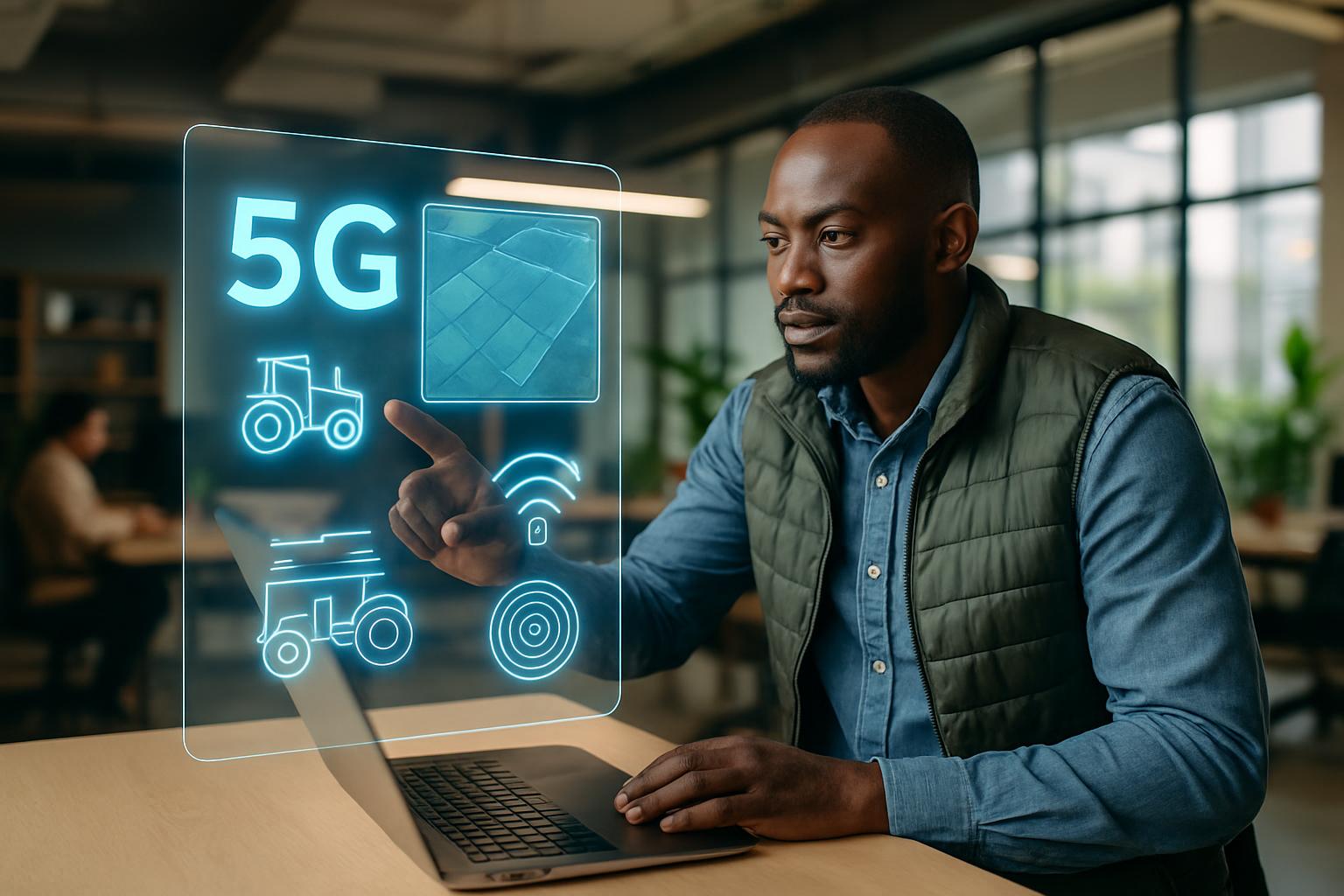 5G et agriculture de précision au Maroc - TechSocietyMedia
