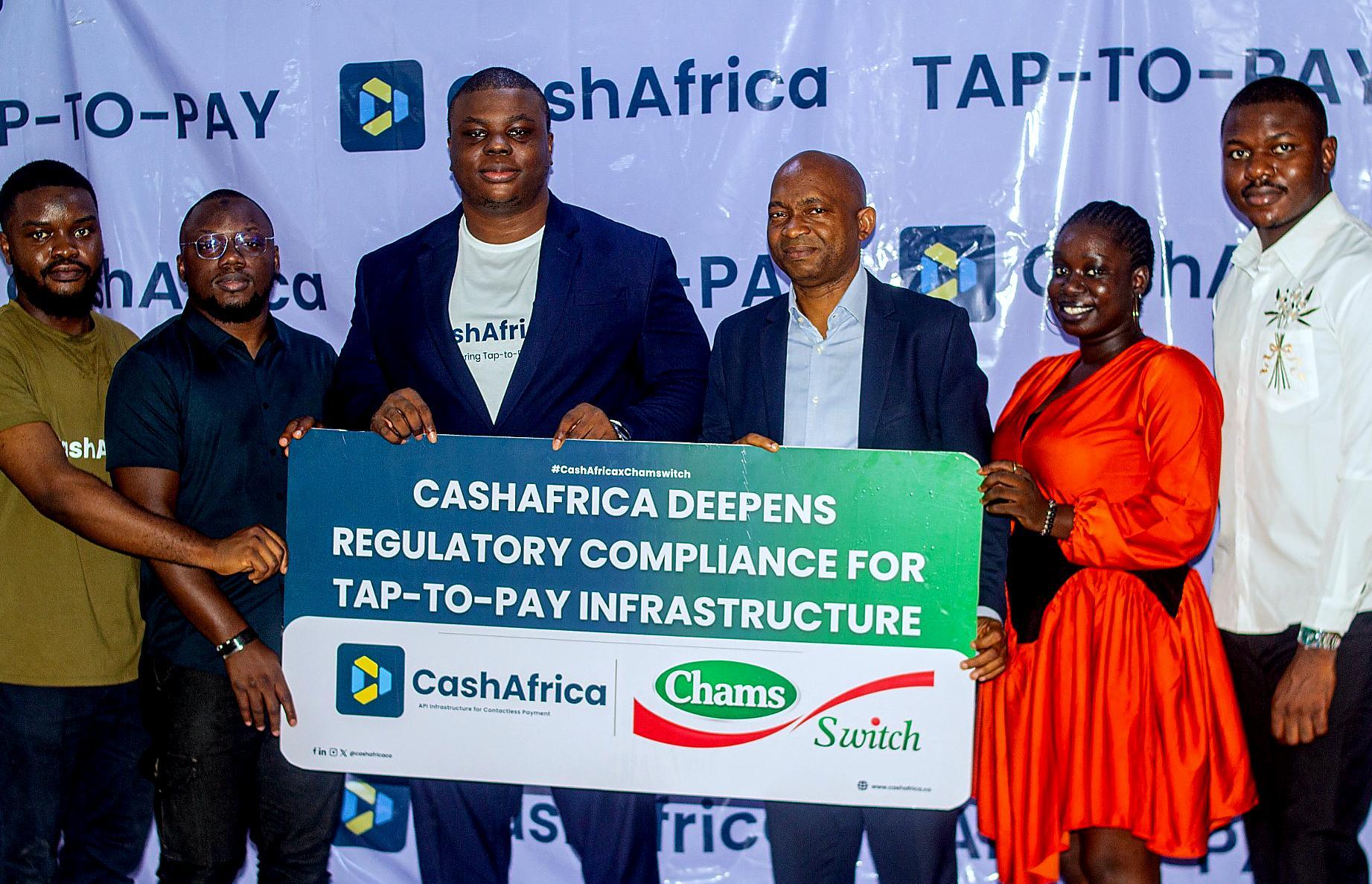 CashAfrica s'associe à ChamsSwitch pour combler le manque de conformité du paiement sans contact