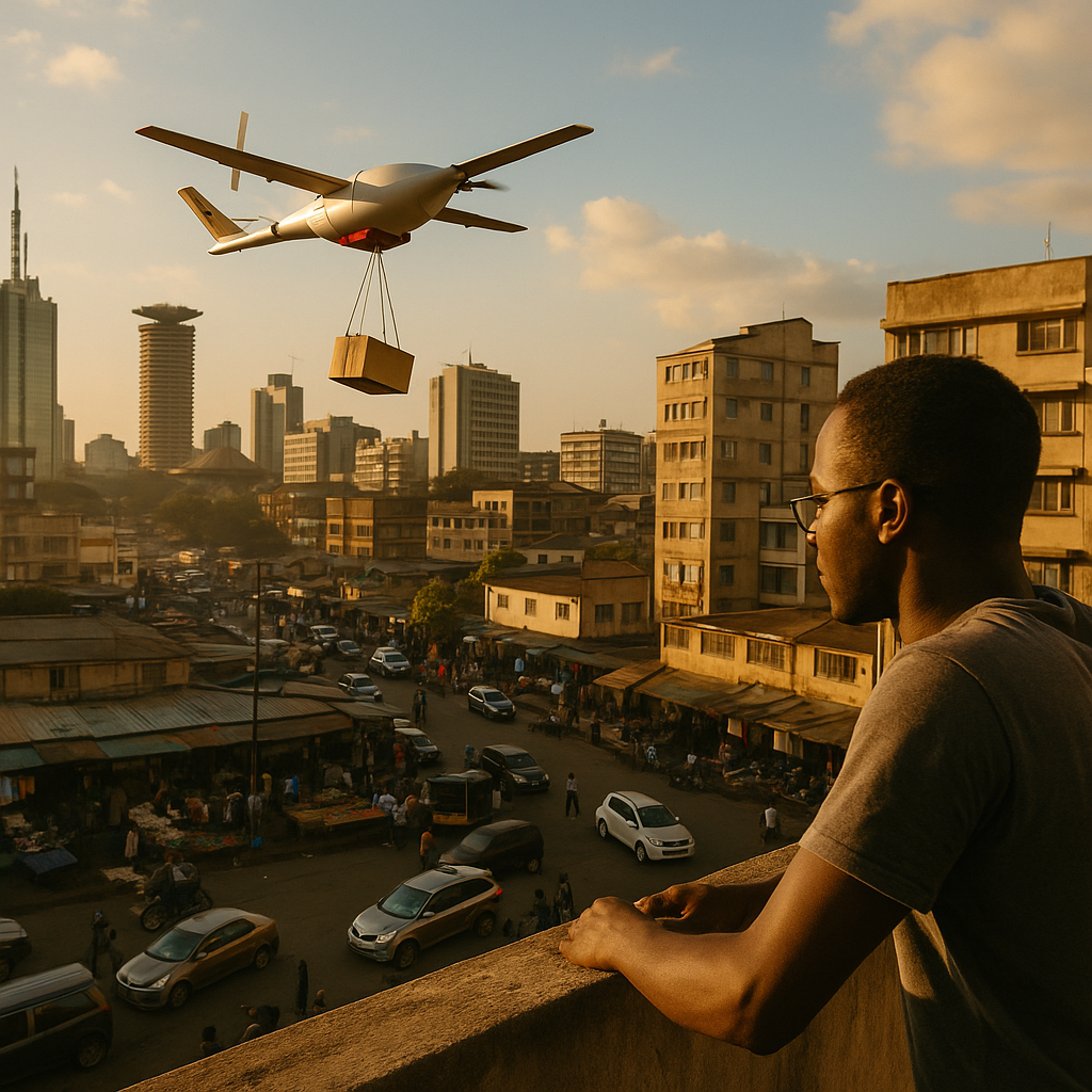 Livraison par drone en Afrique : Zipline et ses successeurs - TechSocietyMedia