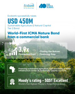 Ecobank innove avec le premier Nature Bond pour préserver les écosystèmes africains