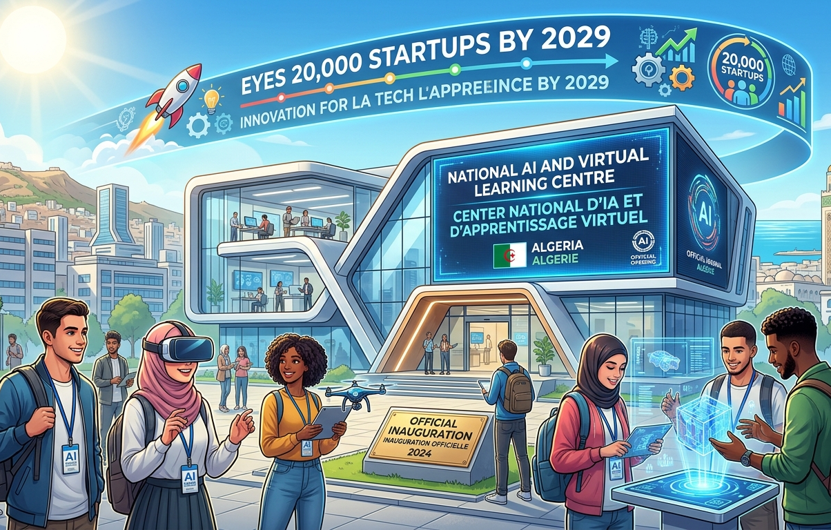 L'Algérie inaugure son premier centre national IA, ambitionne 20 000 startups d'ici 2029