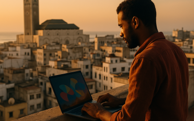 Modèles de diffusion IA pour le design graphique au Maroc - TechSocietyMedia