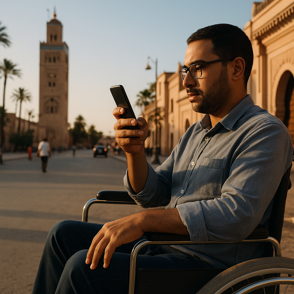 IA pour l'accessibilité numérique des personnes handicapées au Maroc - TechSocietyMedia