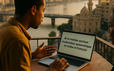 IA et médias sociaux : modération automatique en arabe et français - TechSocietyMedia