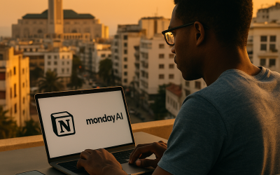 IA et gestion de projet : Notion AI, Monday AI dans les ESN marocaines - TechSocietyMedia