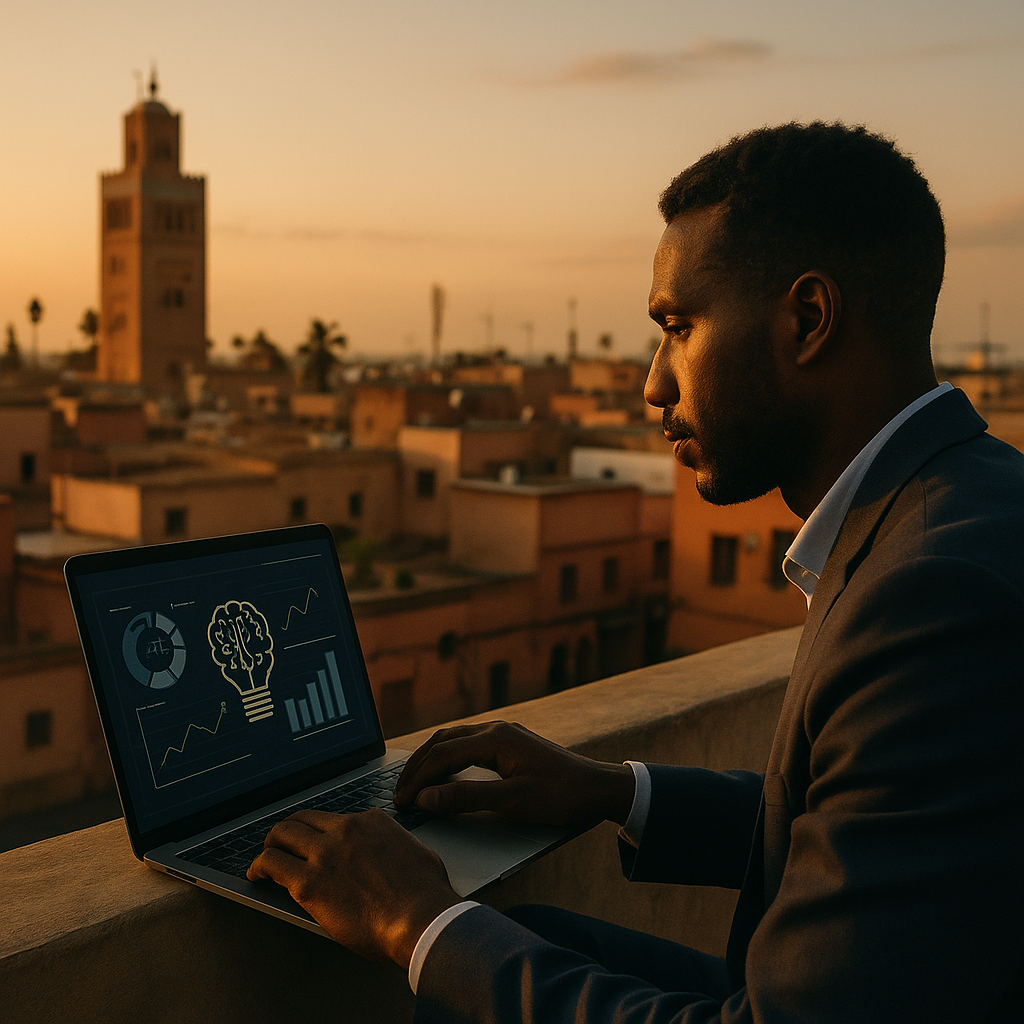 Automatisation du marketing digital par IA au Maroc - TechSocietyMedia