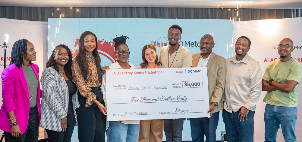 Deux startups kényanes d'IA décrochent 1,3 million KSh lors du Pitchathon de Meta AI Academy