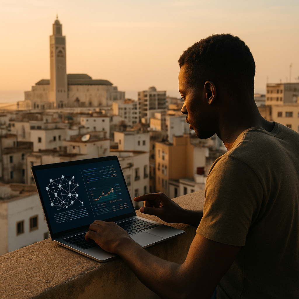 IA et traçabilité alimentaire au Maroc : blockchain + ML - TechSocietyMedia